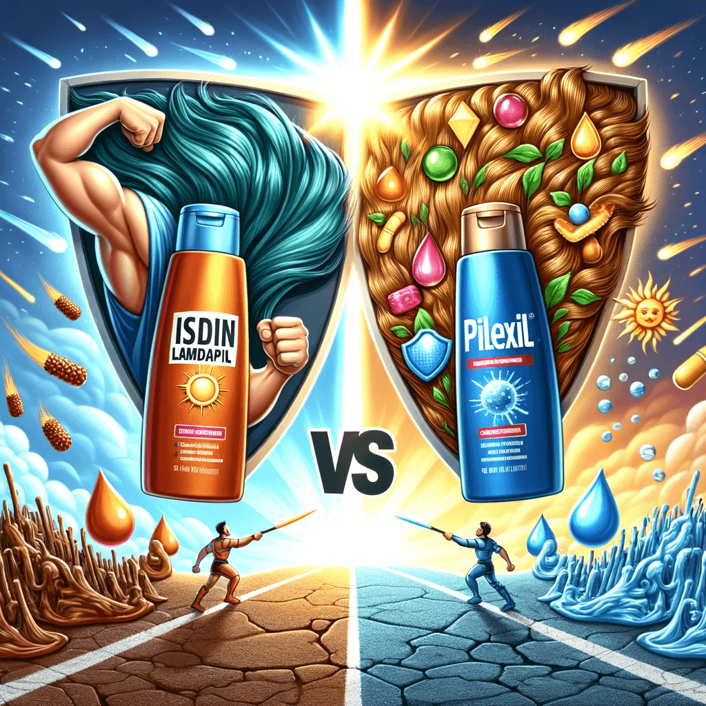 Isdin Lambdapil vs Pilexil