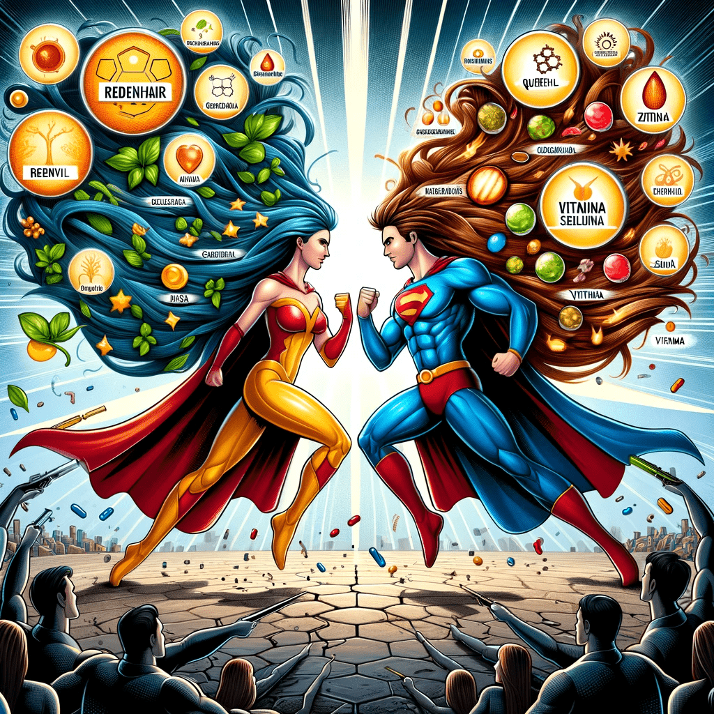 Redenhair vs Pilexil
